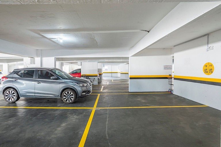 CLTW202 Recém reformado | Quadra Mar | 2 vagas+3Q