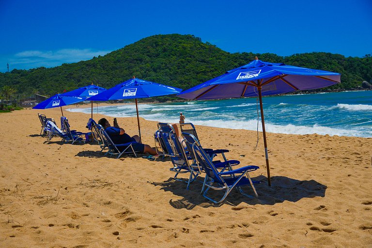Suíte vista montanha no Blue Sea Hotel, lazer completo beira
