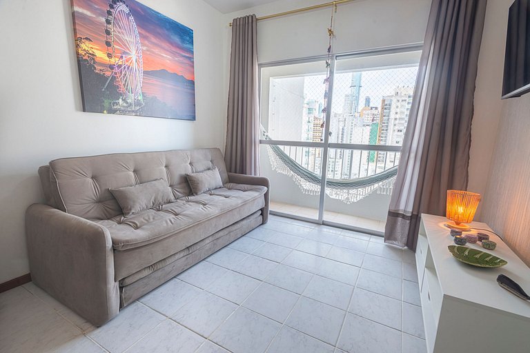 Top localização: conforto a 1 min da areia