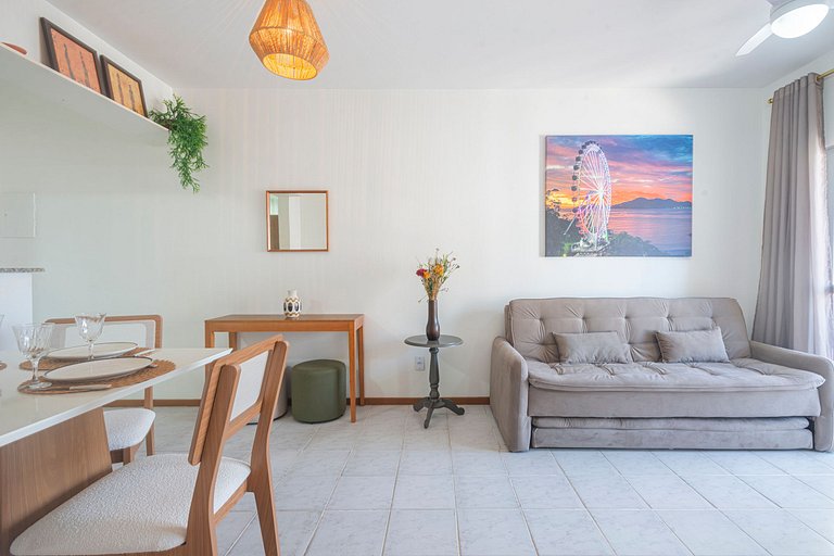 Top localização: conforto a 1 min da areia