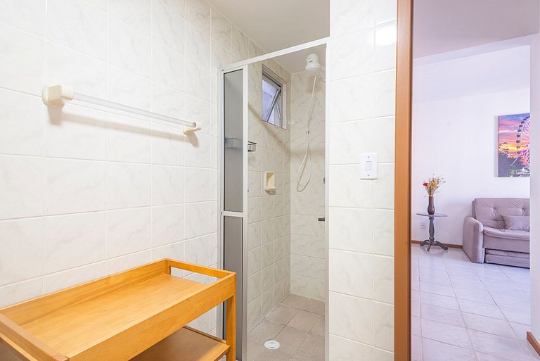 Top localização: conforto a 1 min da areia