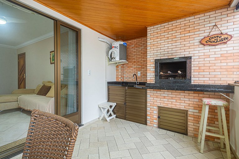 CTSL052 Conforto no centro 3Q, 2 vagas e churrasq.