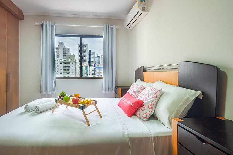 CTSL052 Conforto no centro 3Q, 2 vagas e churrasq.