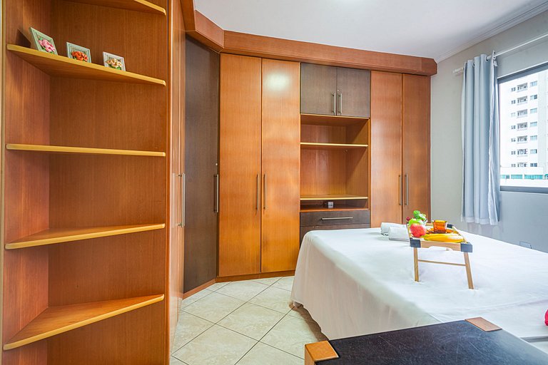 CTSL052 Conforto no centro 3Q, 2 vagas e churrasq.