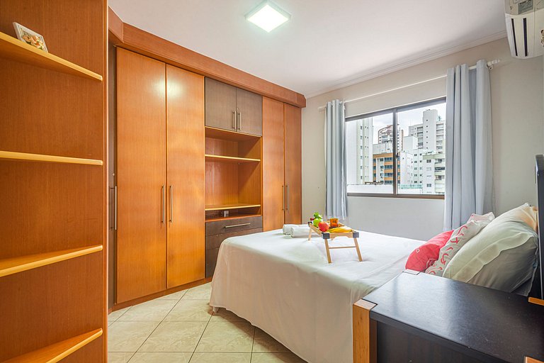 CTSL052 Conforto no centro 3Q, 2 vagas e churrasq.