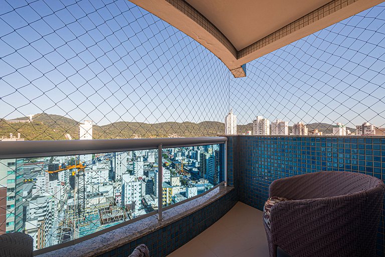 VMNT241-Luxo & Vista: 3 suítes no Edifício Vermont