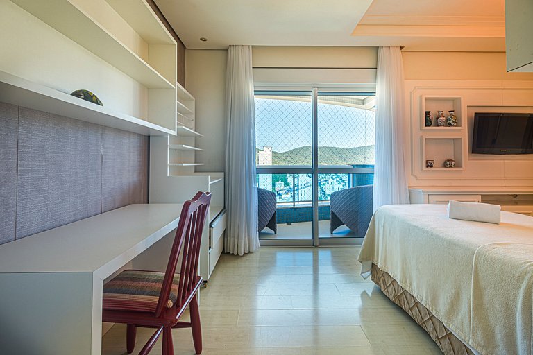 VMNT241-Luxo & Vista: 3 suítes no Edifício Vermont
