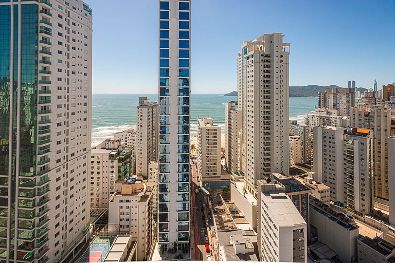 VMNT241-Luxo & Vista: 3 suítes no Edifício Vermont