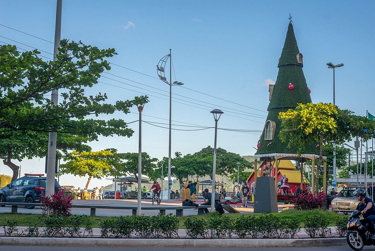 GRJA012- Apê na Atlântica com terraço privilegiado