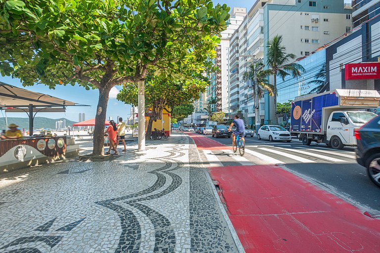 GRJA012- Apê na Atlântica com terraço privilegiado