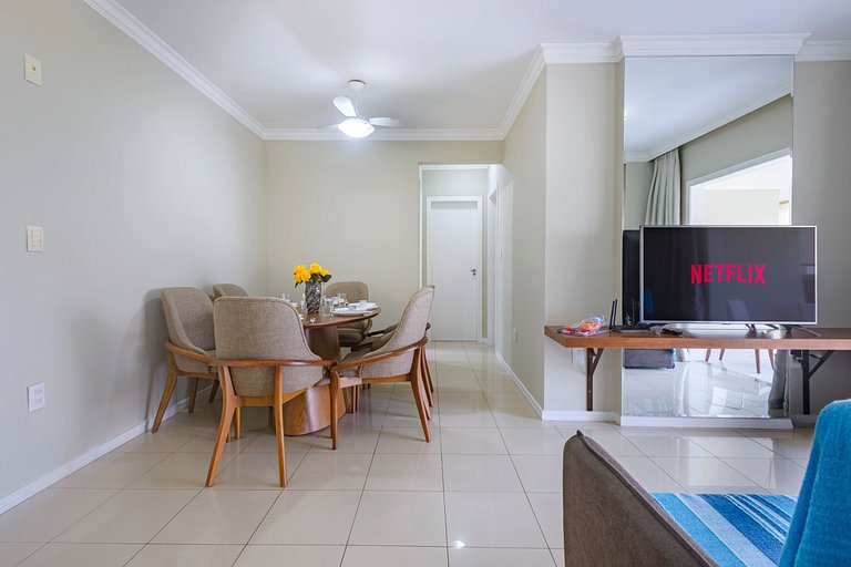 MRBQ022- Ap ao lado da Praia e Roda Gigante 2Q+2WC