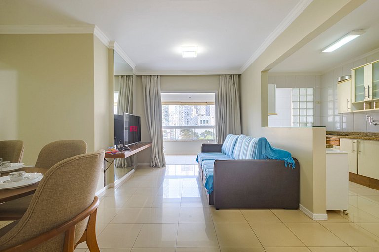 MRBQ022- Ap ao lado da Praia e Roda Gigante 2Q+2WC