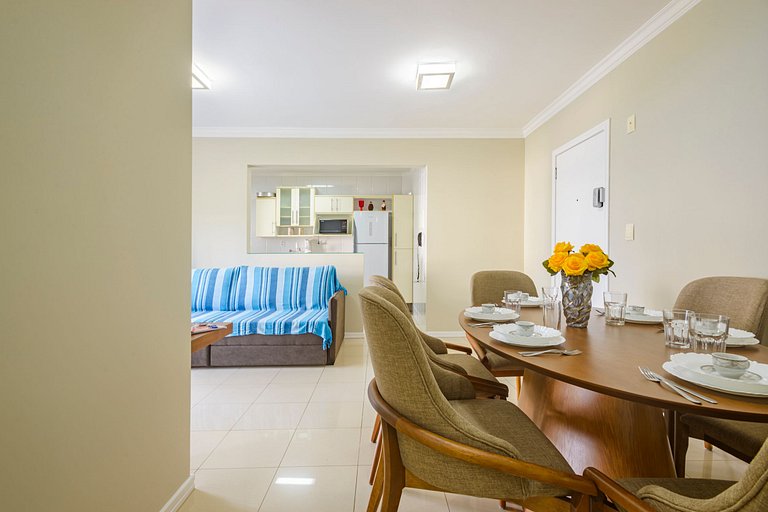 MRBQ022- Ap ao lado da Praia e Roda Gigante 2Q+2WC