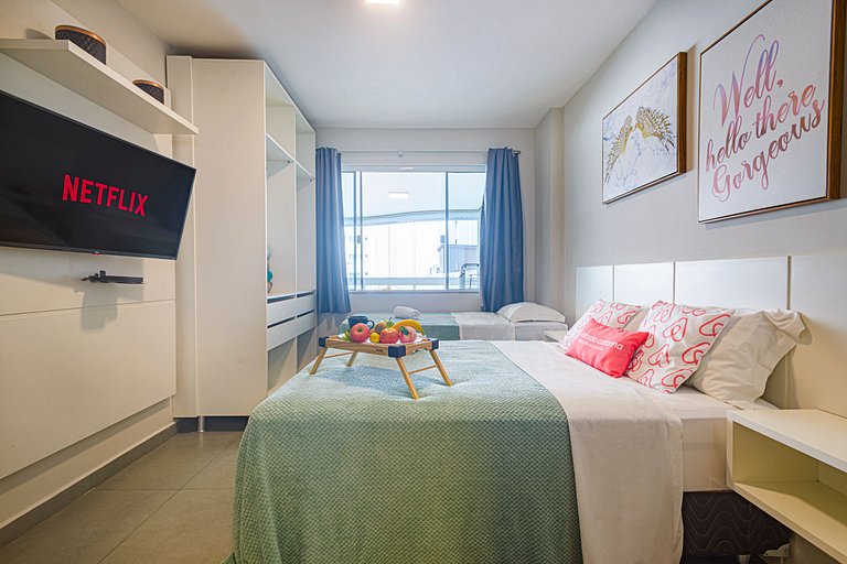 ITNC024- Apê com 4 quartos na Av. Atlântica de BC