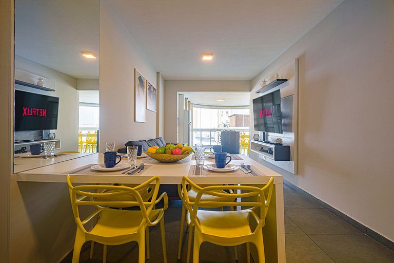 ITNC024- Apê com 4 quartos na Av. Atlântica de BC