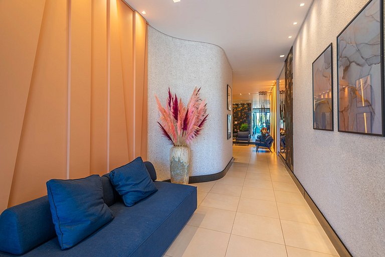 ITNC103 - Av Atlântica! Amplo apê c/ 3 quartos+3WC