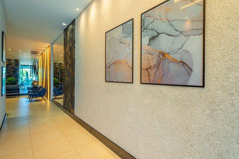 ITNC103 - Av Atlântica! Amplo apê c/ 3 quartos+3WC