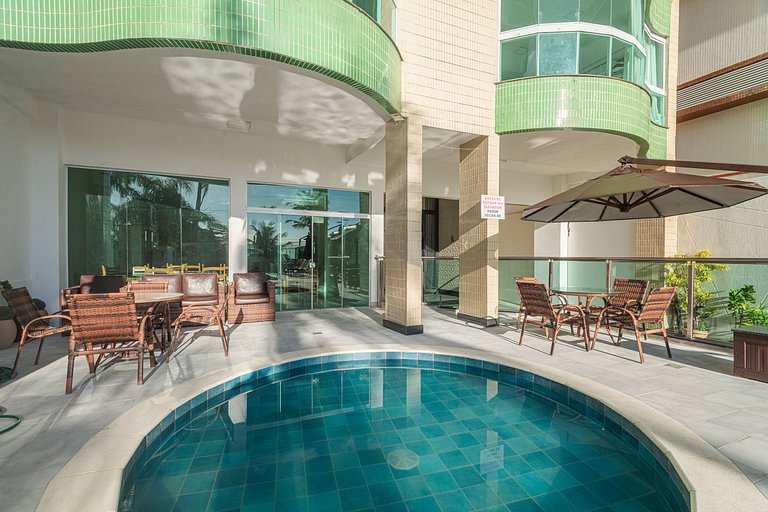 ITNC103 - Av Atlântica! Amplo apê c/ 3 quartos+3WC