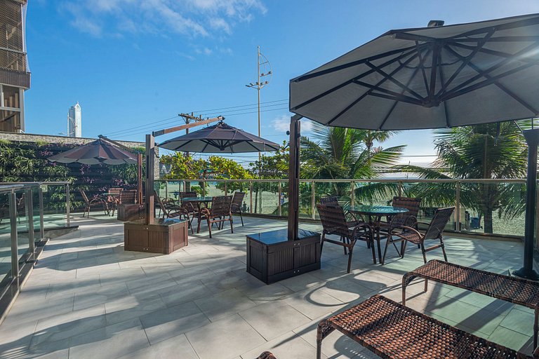 ITNC103 - Av Atlântica! Amplo apê c/ 3 quartos+3WC