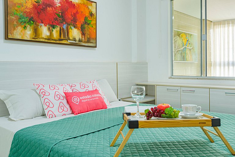 ITNC103 - Av Atlântica! Amplo apê c/ 3 quartos+3WC