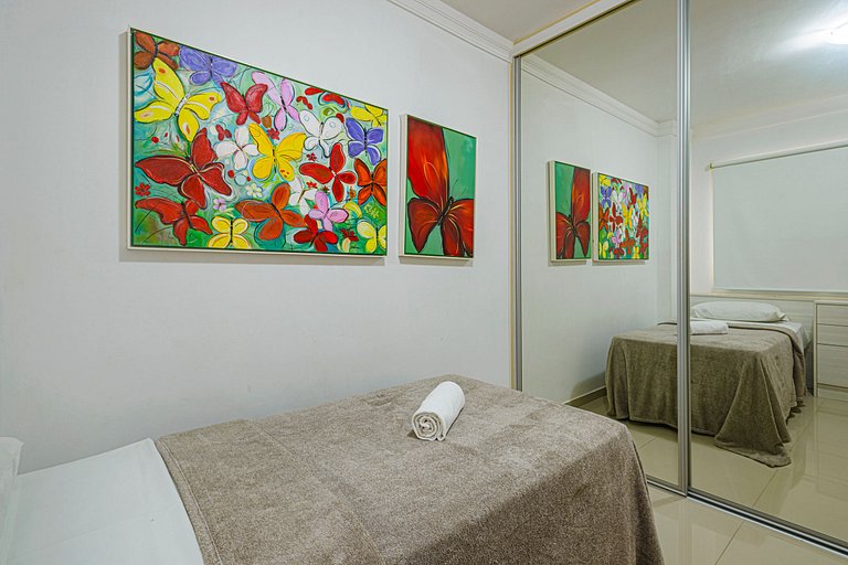 ITNC103 - Av Atlântica! Amplo apê c/ 3 quartos+3WC