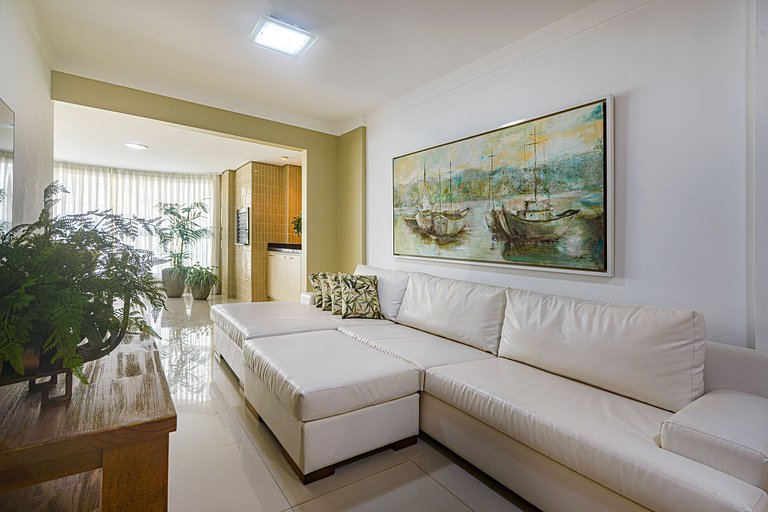 ITNC103 - Av Atlântica! Amplo apê c/ 3 quartos+3WC