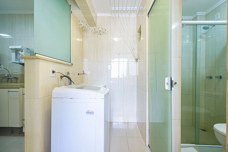 ITNC103 - Av Atlântica! Amplo apê c/ 3 quartos+3WC