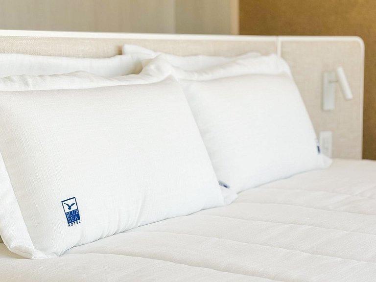 Suíte vista incrível para o mar no Blue Sea Hotel