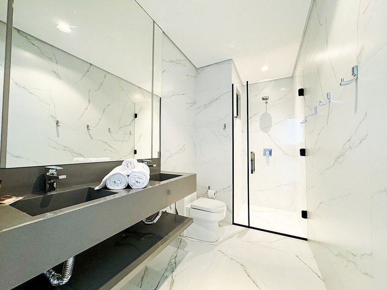 Suíte vista incrível para o mar no Blue Sea Hotel