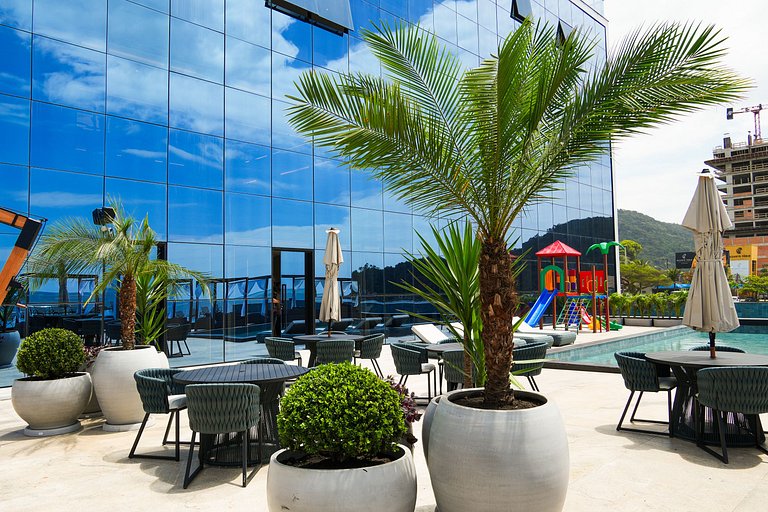 Suíte vista incrível para o mar no Blue Sea Hotel