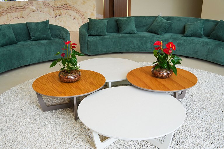 Suíte vista incrível para o mar no Blue Sea Hotel