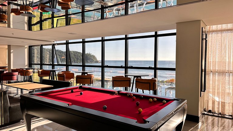 Suíte vista incrível para o mar no Blue Sea Hotel