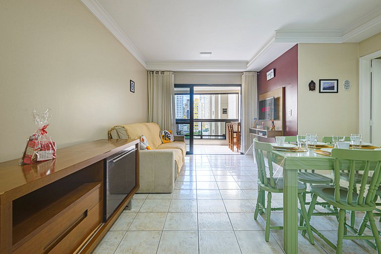 RLPK076 Localização incrível na Av Atlântica c/ 3Q