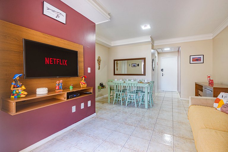 RLPK076 Localização incrível na Av Atlântica c/ 3Q