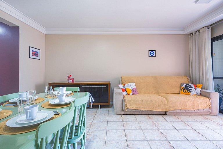 RLPK076 Localização incrível na Av Atlântica c/ 3Q