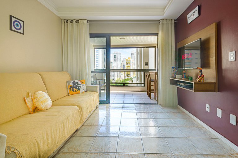 RLPK076 Localização incrível na Av Atlântica c/ 3Q