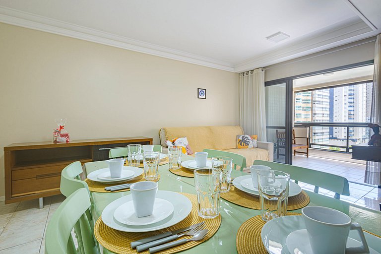 RLPK076 Localização incrível na Av Atlântica c/ 3Q