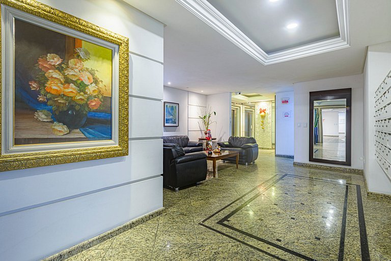 RLPK076 Localização incrível na Av Atlântica c/ 3Q