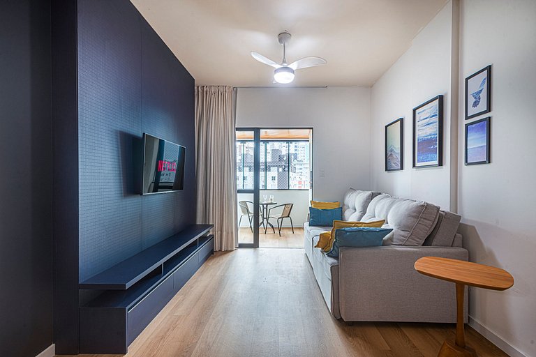 DTTM041 Recém reformado c/ 2Q+2WC no coração de BC