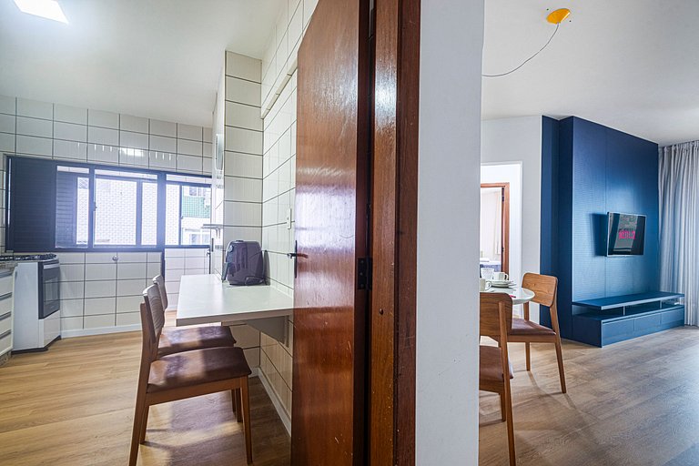 DTTM041 Recém reformado c/ 2Q+2WC no coração de BC