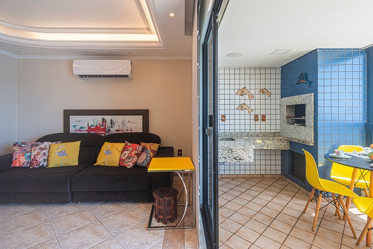 APVL251 Frente mar com vista incrível do 25º andar