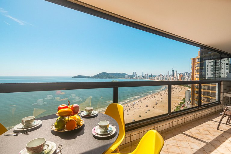 APVL251 Frente mar com vista incrível do 25º andar