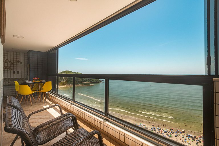 APVL251 Frente mar com vista incrível do 25º andar