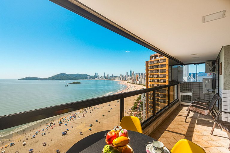 APVL251 Frente mar com vista incrível do 25º andar