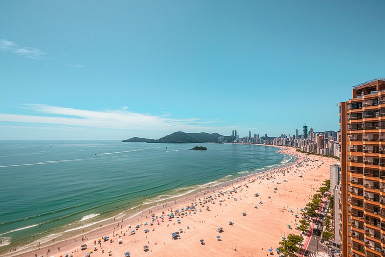 APVL251 Frente mar com vista incrível do 25º andar