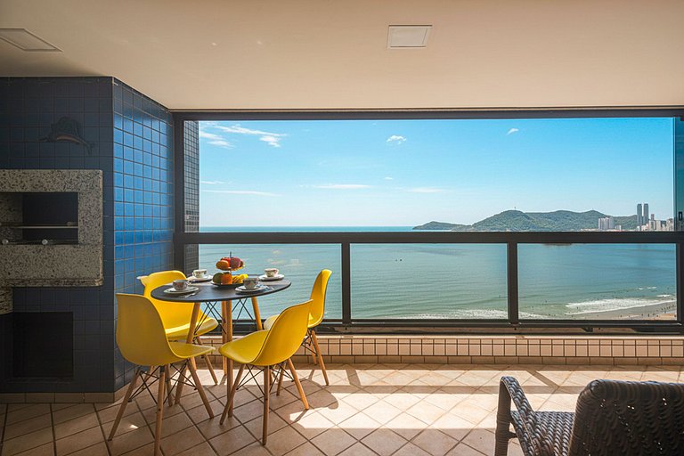 APVL251 Frente mar com vista incrível do 25º andar