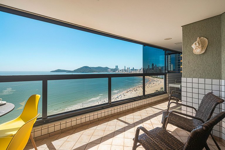 APVL251 Frente mar com vista incrível do 25º andar