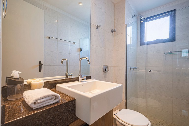 MSRL132 - Pé na Areia! 3Q em Localização Perfeita