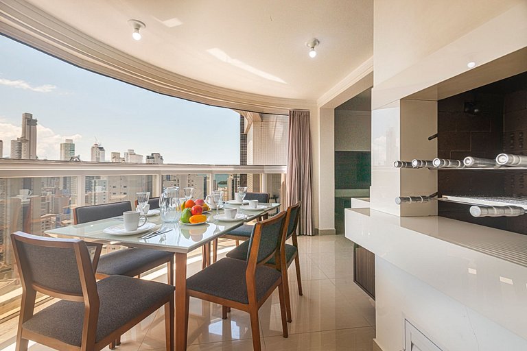 BLOC281- 3 Suítes c/ Lazer + Vista Incrível do 28º