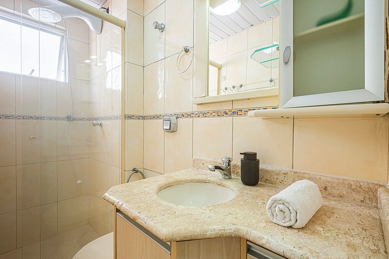 AMZN041 - Localização ideal no centro com 2Q+2WC